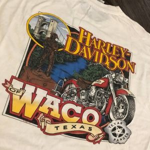 Amazing Y2K Harley-Davidson Texas Ranger Tee Sz XL